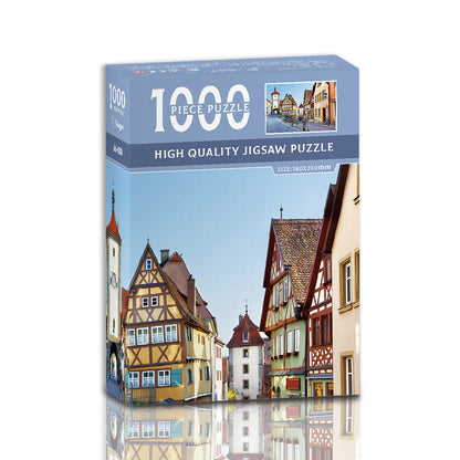 Austrian town 1000-Piece Jigsaw Puzzle â High-Quality Artistic Puzzle for Adults, Stress Relief & Mental Exerciseï¼66-030ï¼.