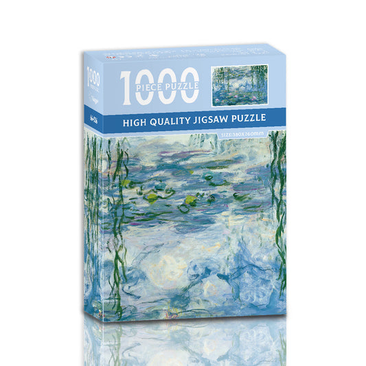 Water lilies 1000-Piece Jigsaw Puzzle â High-Quality Artistic Puzzle for Adults, Stress Relief & Mental Exerciseï¼66-036ï¼.