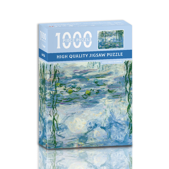Water lilies 1000-Piece Jigsaw Puzzle â High-Quality Artistic Puzzle for Adults, Stress Relief & Mental Exerciseï¼66-036ï¼. Hover Image