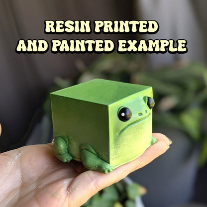 Adorable Ugly-Cute Frog Resin Figurine – 2-Pack Set for Desk, Home & Office Decor