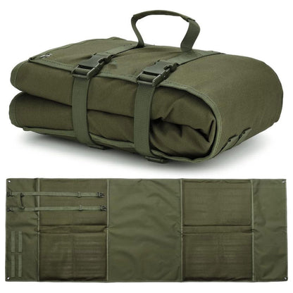 Green Portable Outdoor Tactical Shooting Mat - Field Training, Camping, Picnic & Moisture-Proof Nap Pad (200x73 cm / 78x28.5 inches).