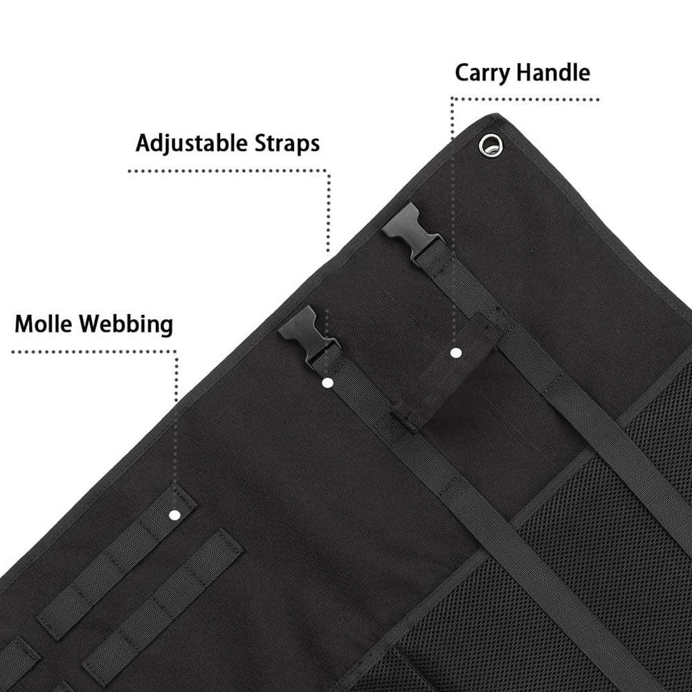 Black Portable Outdoor Tactical Shooting Mat - Field Training, Camping, Picnic & Moisture-Proof Nap Pad (200x73 cm / 78x28.5 inches).