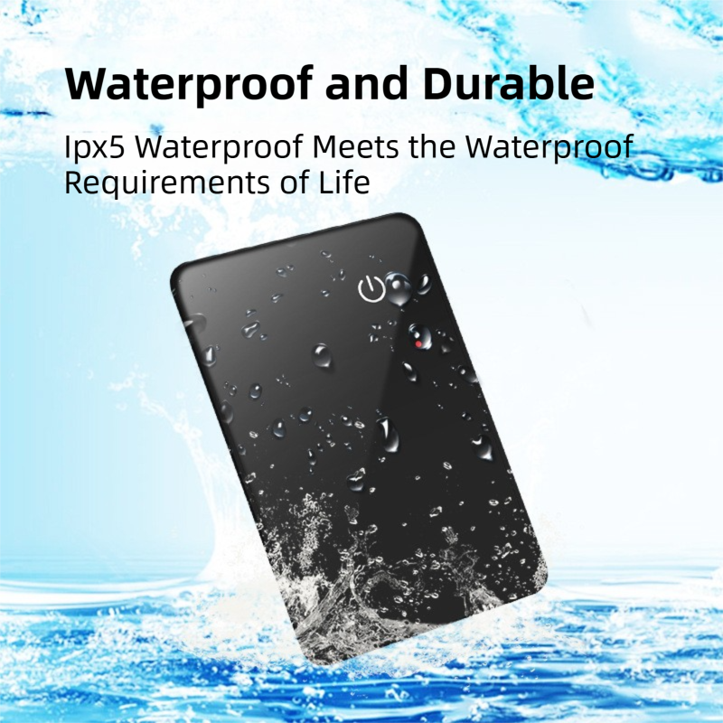 Ultra-Slim 2mm Glass Card Tracker for iOS - Global GPS Location Finding for Wallet, Keys, and Luggage.