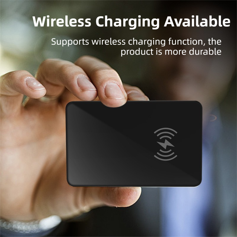 Ultra-Slim 2mm Glass Card Tracker for iOS - Global GPS Location Finding for Wallet, Keys, and Luggage.