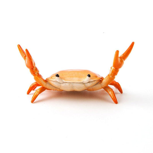 3-Pack Red Creative Crab Pen Holders - Cute Desk Organizer & Phone Stand - Novelty Office Decor & Gift Idea.