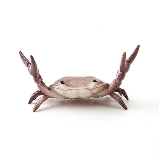 3-Pack Brown Creative Crab Pen Holders - Cute Desk Organizer & Phone Stand - Novelty Office Decor & Gift Idea.