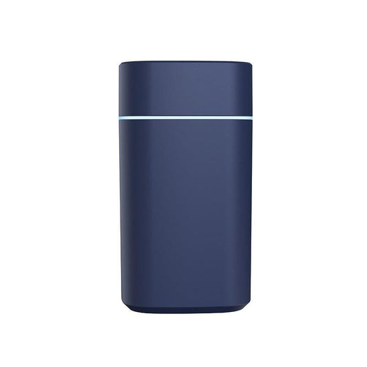 Blue 2-in-1 Ultrasonic Air Humidifier with 7-Color LED Night Light - Quiet Desktop Mini Humidifier for Home, Office, Bedroom.