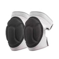 2 Pack Grey Thick EVA Foam Knee Pads Anti-Slip Breathable Sponge Knee Guards for Gardening Flooring Dance Volleyball & Work Impact Protection(Size S)