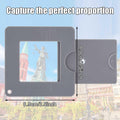 3-PCS Grey Portable Artist View Catcher Viewfinder Tool for Painting Composition and Colour Value Identification.