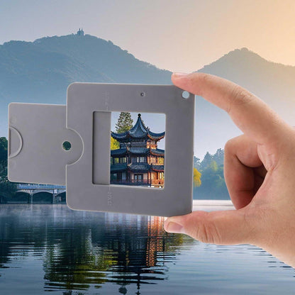 3-PCS Grey Portable Artist View Catcher Viewfinder Tool for Painting Composition and Colour Value Identification.