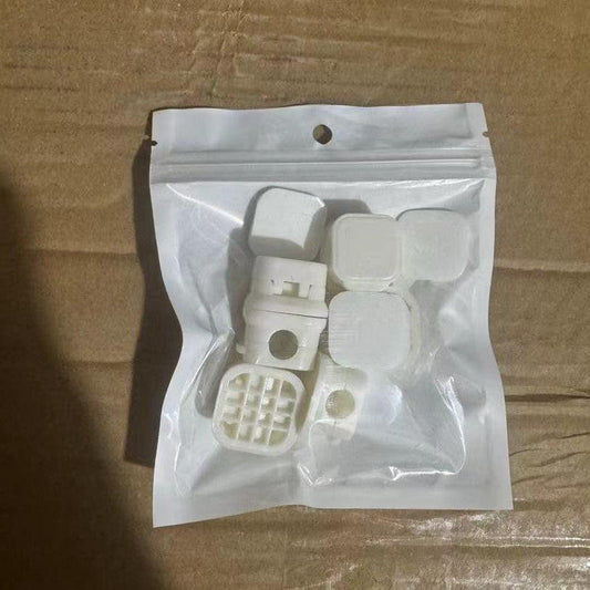 White 6-Pack Magnetic Cable Organiser Clips Desktop Cord Management for Phone Charger USB Cable Holder.