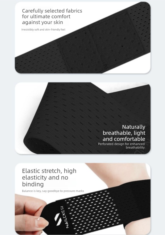 2PCS Adjustable Wrist Support Brace Ultra Thin Breathable Mesh Wrap for Sports Tennis Gym & Daily Office Use One Size Fits Most Fashion Grey