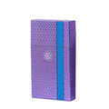 2 Pack Slim Cigarette Case Hard Shell Holder for 40 Cigarettes Durable ABS Plastic Crush Proof Box with Spring Clip Moisture Resistant Pocket Container Gold and purple