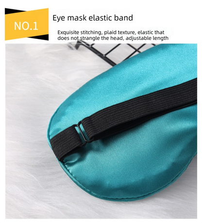 3 PCS Silky Satin Sleep Mask Set Cute Eyelash Design Soft Light Blocking Eye Cover with Adjustable Strap for Travel Nap Black White Grey