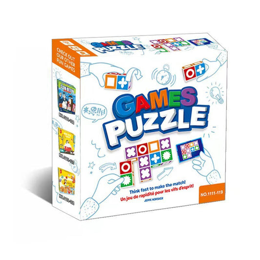 Basic Edition Kids Logic Thinking Matching Game - Interactive Educational Puzzle Toy Tabletop Board Game.