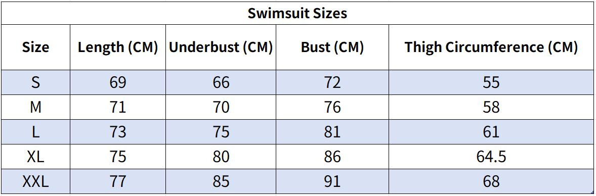 XL Size Blue Print Women's Sexy One-Piece Swimsuit Set With Matching Long Dress  - European/American Style Bikini with Built-in Pads