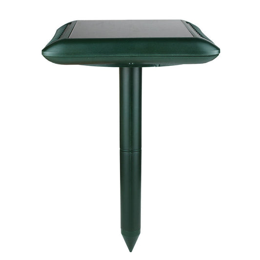 Solar Underground Snake Repeller - Vibration & Sonic Pulse Deterrent for Varmints and Reptiles.