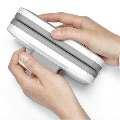 One Pair Magnetic Double-Sided Window Cleaner for 3-10mm Glass - Professional Glass Scrubber with 8X Strong Suction Power & Safety Rope.
