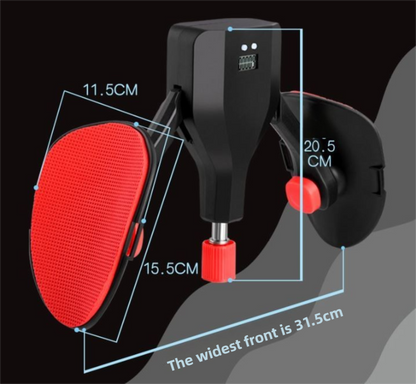 Black 35KG High-Resistance Kegel Trainer With Smart Counter & Leg Straps - Unisex Muscle & Thigh Slimming Equipment