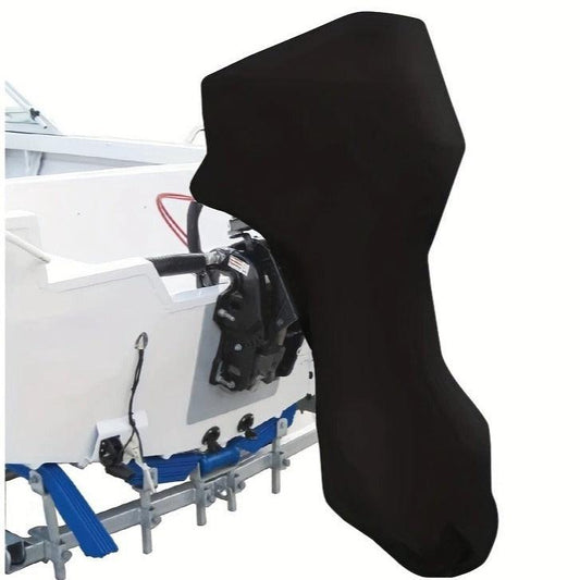 Heavy-Duty Full Marine Engine Coverage for 30-60HP - Waterproof & UV Resistant All-Weather Boat Engine Protector.