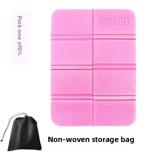 5 Pack Pink Portable Folding Foam Seat Pads Waterproof Damp Proof Mats for Park Camping Beach Hiking Australian Outdoor Activities.
