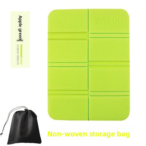 5 Pack Apple green Portable Folding Foam Seat Pads Waterproof Damp Proof Mats for Park Camping Beach Hiking Australian Outdoor Activities.