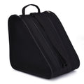 Black 3-Compartment Roller Skate Bag Breathable Mesh Ice Skate Carrier with Adjustable Shoulder Strap for Kids and Adults Australian Sports Accessories