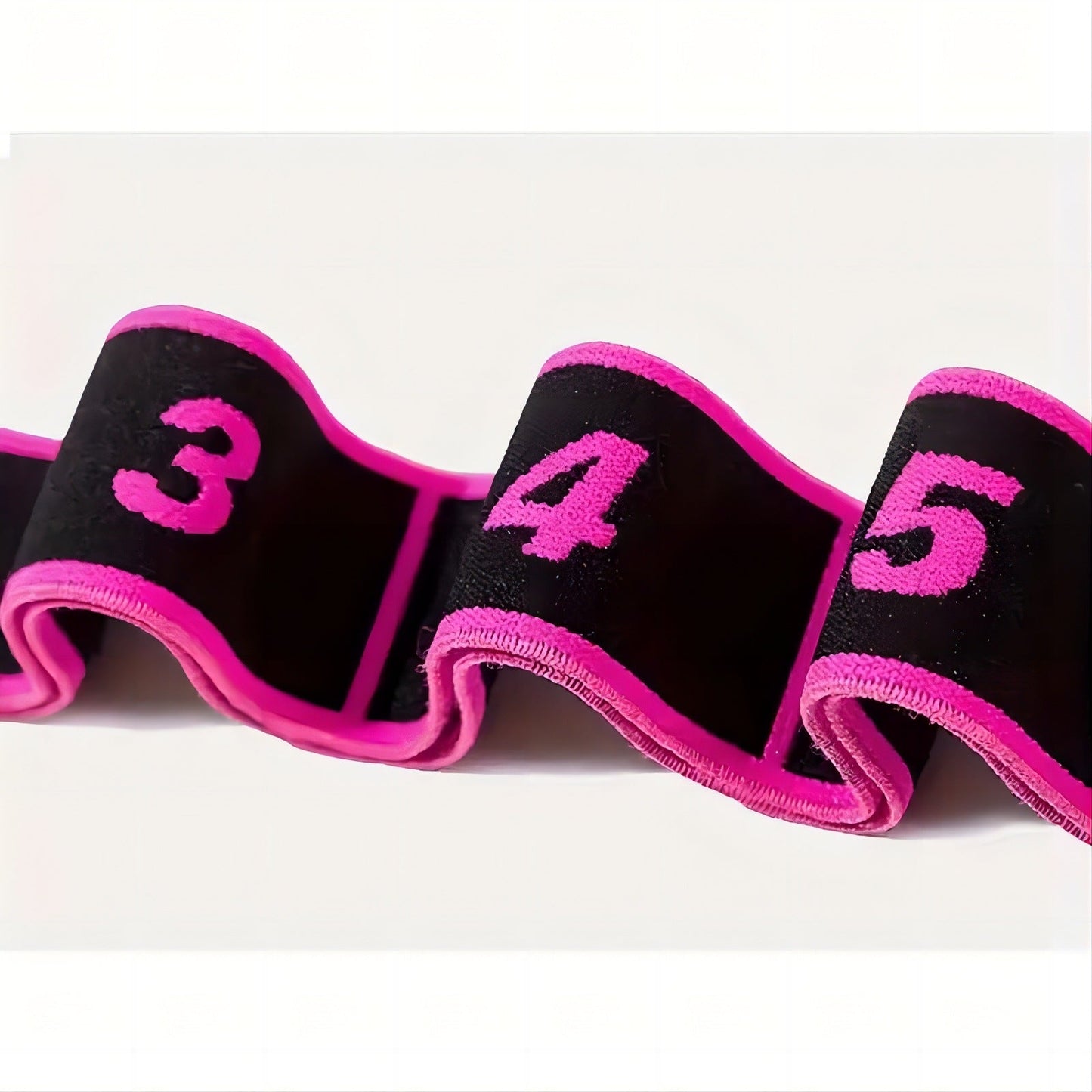 Yellow 3 Pack Multi-Loop Yoga Stretching Strap with Numbered Sections 90cm Elastic Resistance Band for Dance Pilates Body Sculpting Australian Fitness Gear