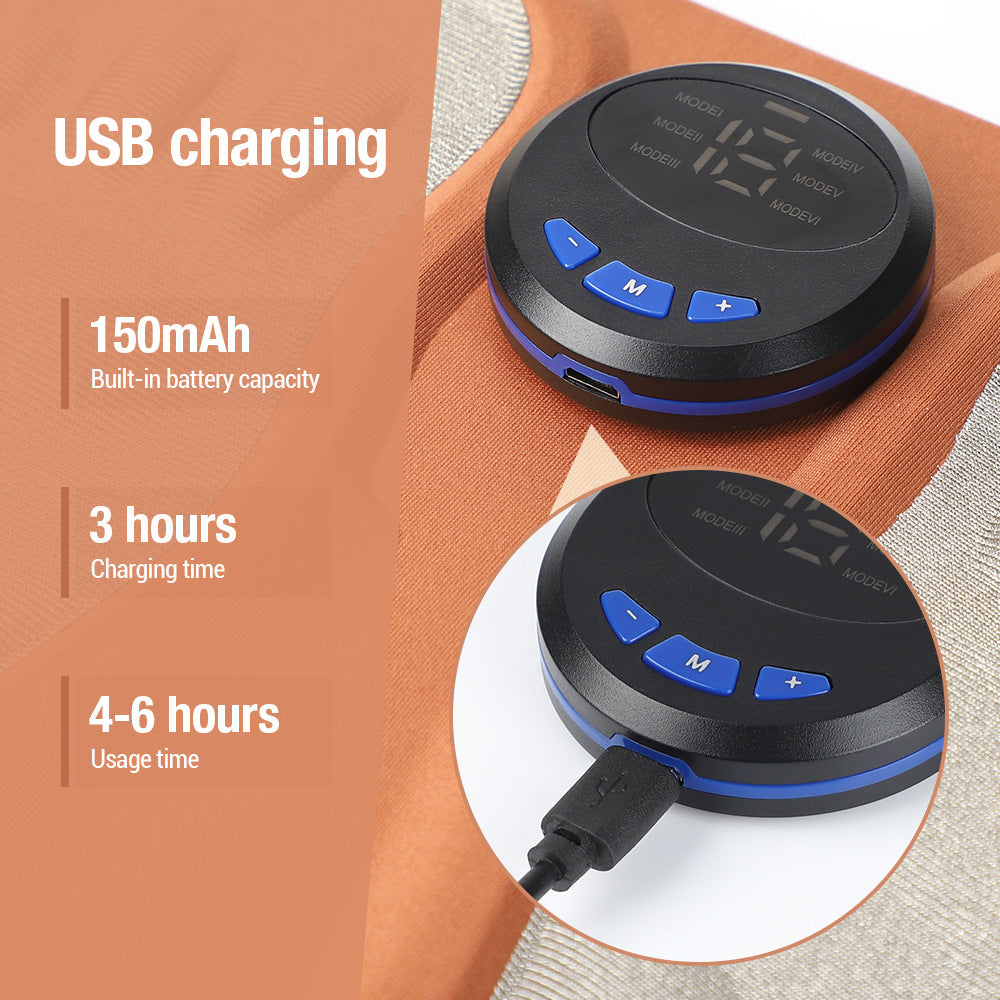 Smart EMS Foot Massager Mat – Low Frequency Pulse Therapy with 6 Modes and 15 Intensity Levels for Relaxation, Fatigue Relief, and Improved Circulation (USB Rechargeable)