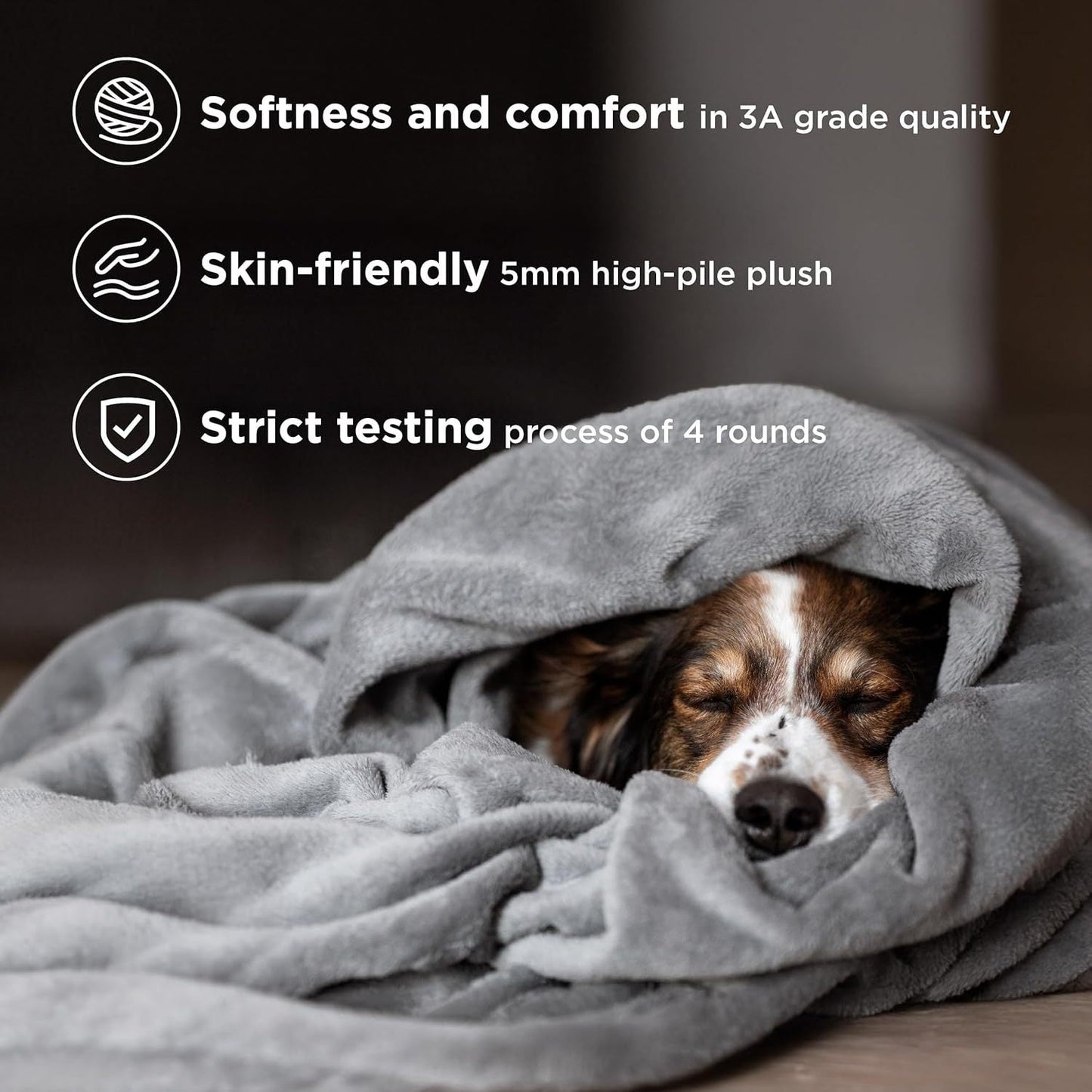 Grey Ultra-Soft Coral Fleece Blanket – Lightweight Summer Throw for Office Naps, Air Conditioning, and Cozy Home Use(150*200cm)