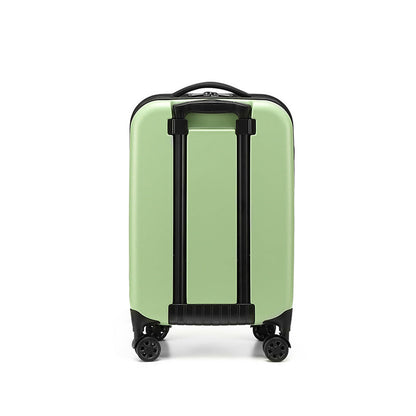 Orange 20 Inch Foldable Carry-on Suitcase with 360 Spinner Wheels and Combination Lock, Lightweight Space Saving Hard Shell Luggage for Australian Travel