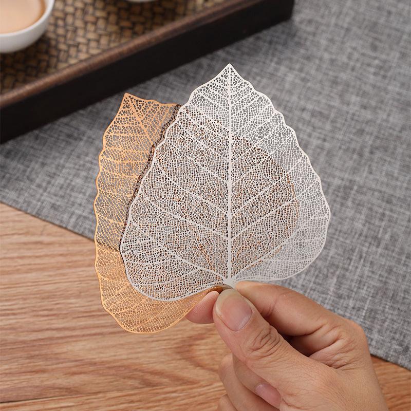 5-PCS Silver 304 Stainless Steel Bodhi Leaf Tea Strainer Creative Fine Mesh Tea Filter Infuser for Loose Leaf Tea Australian Home Tea Set Accessory.