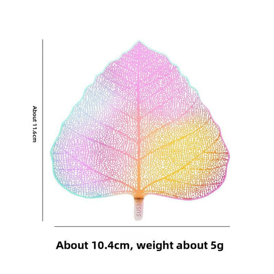 5-PCS Iridescent 304 Stainless Steel Bodhi Leaf Tea Strainer Creative Fine Mesh Tea Filter Infuser for Loose Leaf Tea Australian Home Tea Set Accessory.