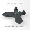 Black Multi-functional Balance Board with Timer for Core Training and Fitness Entertainment, Home Workout Equipment for Abdominal Strength and Overall Conditioning.