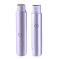 Purple Electric Hair Remover for Women Dual-Head Design Wireless Rechargeable Trimmer for Bikini and Full Body Painless Grooming for Local Professionals