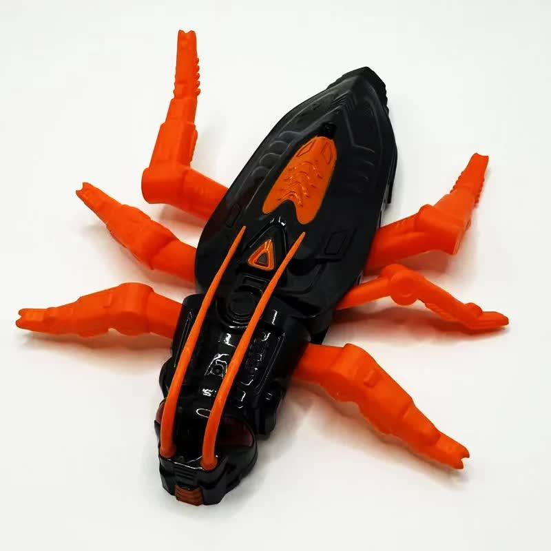 RC Wall Climbing Cockroach Toy Realistic Anti-Gravity Remote Control Bug 360 Stunt Rotation Rechargeable Prank Gift for Kids.