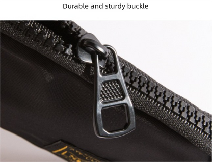 Small Nylon Coin Purse Zip Wallet Waterproof Mini Pouch Key Card Holder Lightweight EDC Organizer Grey (12x9cm)
