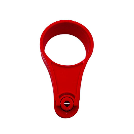 Portable 6-Cup Drink Carrier Foldable Reusable Coffee Tray Holder Red for Parties Camping & Office Runs.