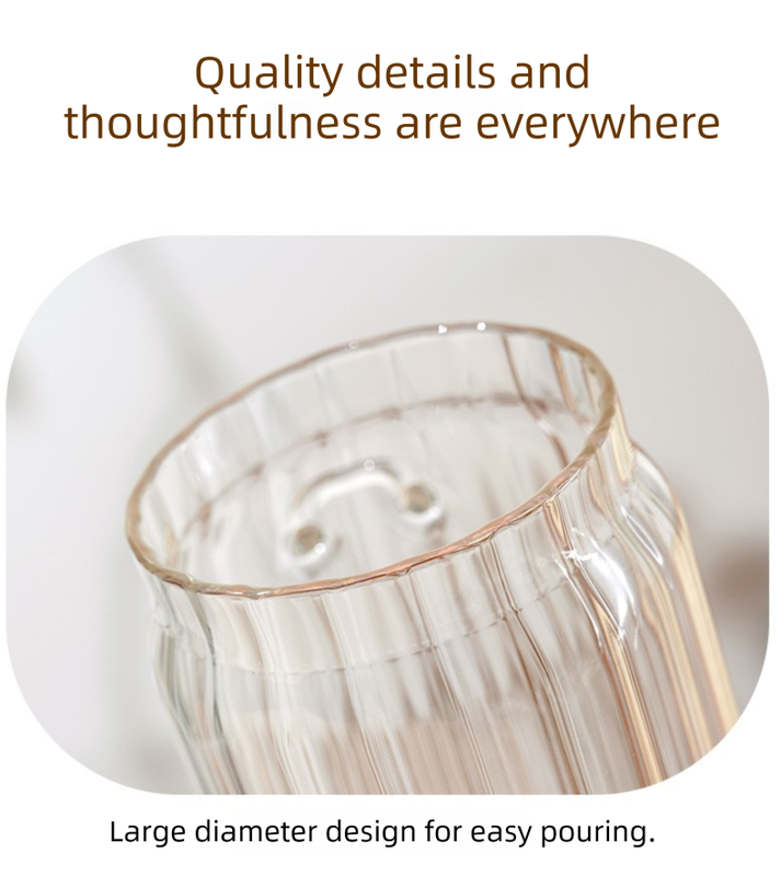 500ml Premium Borosilicate Glass Storage Jar with Acacia Wood Lid & Integrated Spoon – Airtight Moisture-Proof Kitchen Canister for Tea, Coffee, and Spices