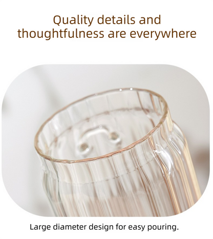 800ml Premium Borosilicate Glass Storage Jar with Acacia Wood Lid & Integrated Spoon – Airtight Moisture-Proof Kitchen Canister for Tea, Coffee, and Spices