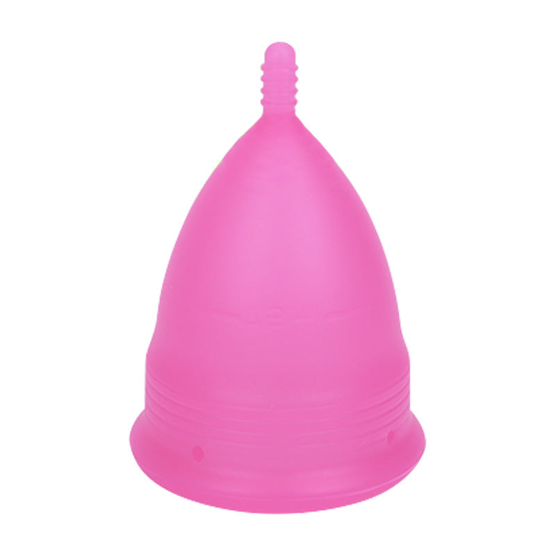 2PCS Reusable Medical Grade Silicone Menstrual Cup(XS Size) & 2PCS Matching Sterilizer Box - Microwave Safe Disinfector Case, Heat Resistant 130°C (Pink Set)