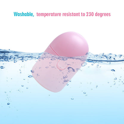 2PCS Reusable Medical Grade Silicone Menstrual Cup(S Size) & 2PCS Matching Sterilizer Box - Microwave Safe Disinfector Case, Heat Resistant 130°C (Blue Set)