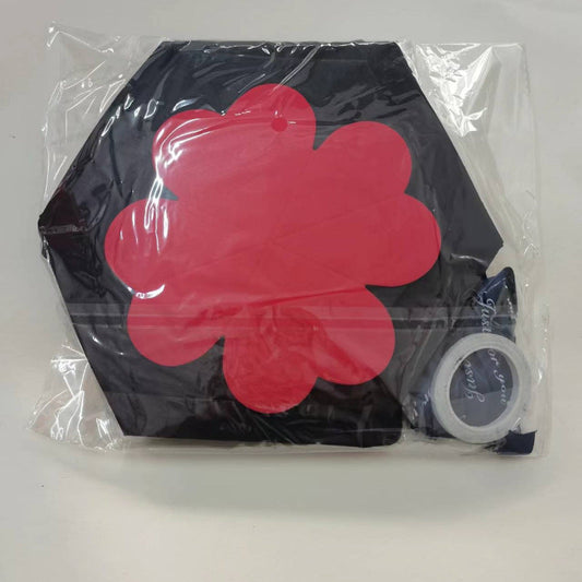 Black Hexagon 4-Layer 12-Pocket Explosion Gift Box(DIY) - Creative Handmade Photo Album & Scrapbook for Anniversaries & Birthdays.