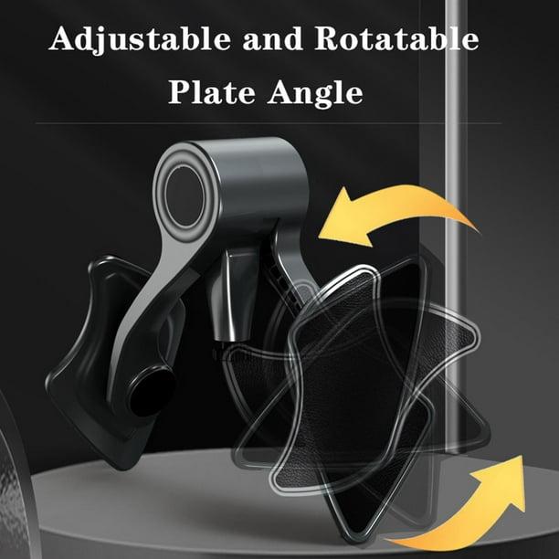 2-in-1 Black Smart LCD Counting Kegel Trainer for Glute Lifting & Leg Toning - Adjustable Resistance & 360Â° Rotating Baffles for Postpartum Recovery & Pelvic Health.