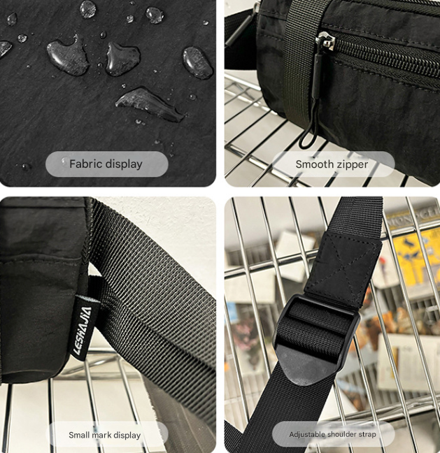 Army Green Unisex Mini Crossbody Waist Bag Lightweight Nylon Running Belt Phone Pouch 21cm Slim Sports Chest Sling for Travel & Gym