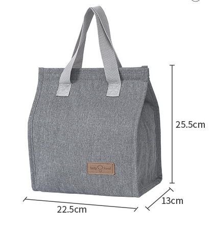 Premium 5-Piece Insulated Lunch Bag Set | Thermal Bento Tote with Aluminum Foil Lining | Portable Cooler Bag for Students and Office.