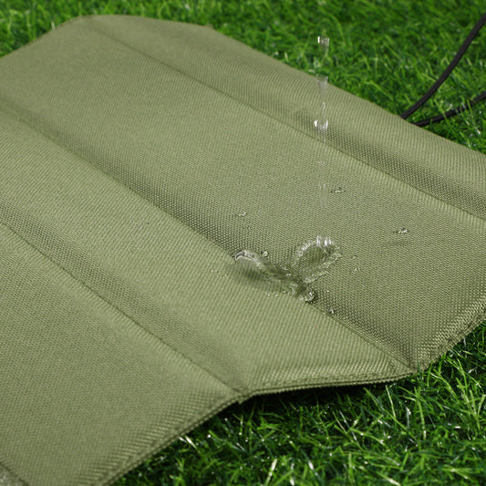 3PCS Blue Portable Outdoor Folding Seat Cushion - 42cm x 32cm for Camping and Hiking.
