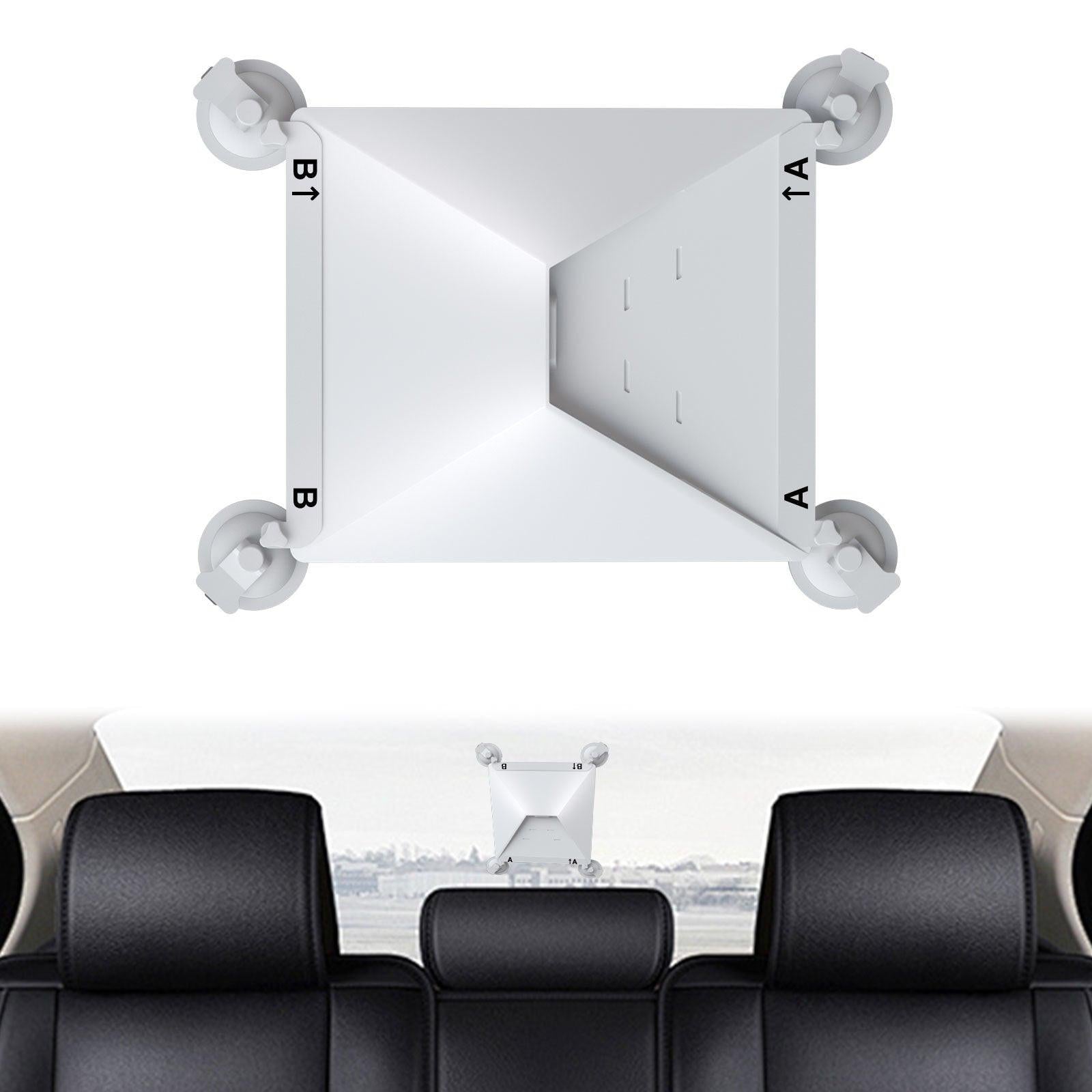 10 Pcs White Heavy-Duty Suction Cup Mount for Starlink Mini - All-Weather Car, RV & Boat Bracket.