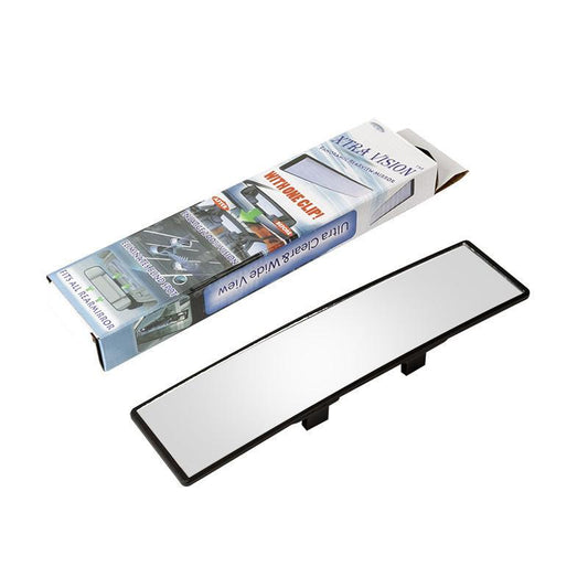 Wide-View Curved Interior Rearview Mirror â Anti-Glare, Anti-Fog, Easy Clip-On Installation.