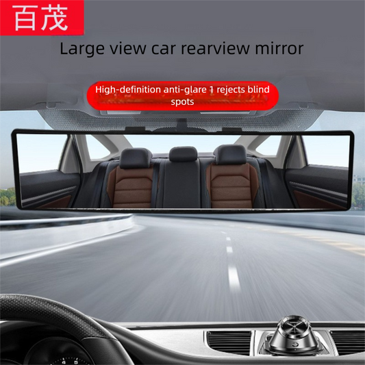 Wide-View Curved Interior Rearview Mirror â Anti-Glare, Anti-Fog, Easy Clip-On Installation.
